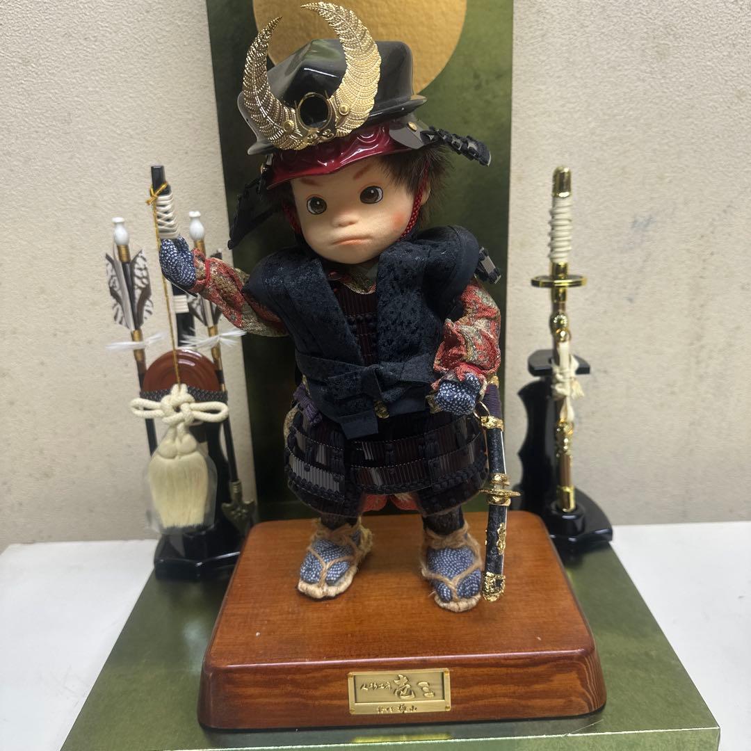 わんぱく家康 壱三式関節人形 総手縫 工房作品 定価32万円 資料付き展示未使用