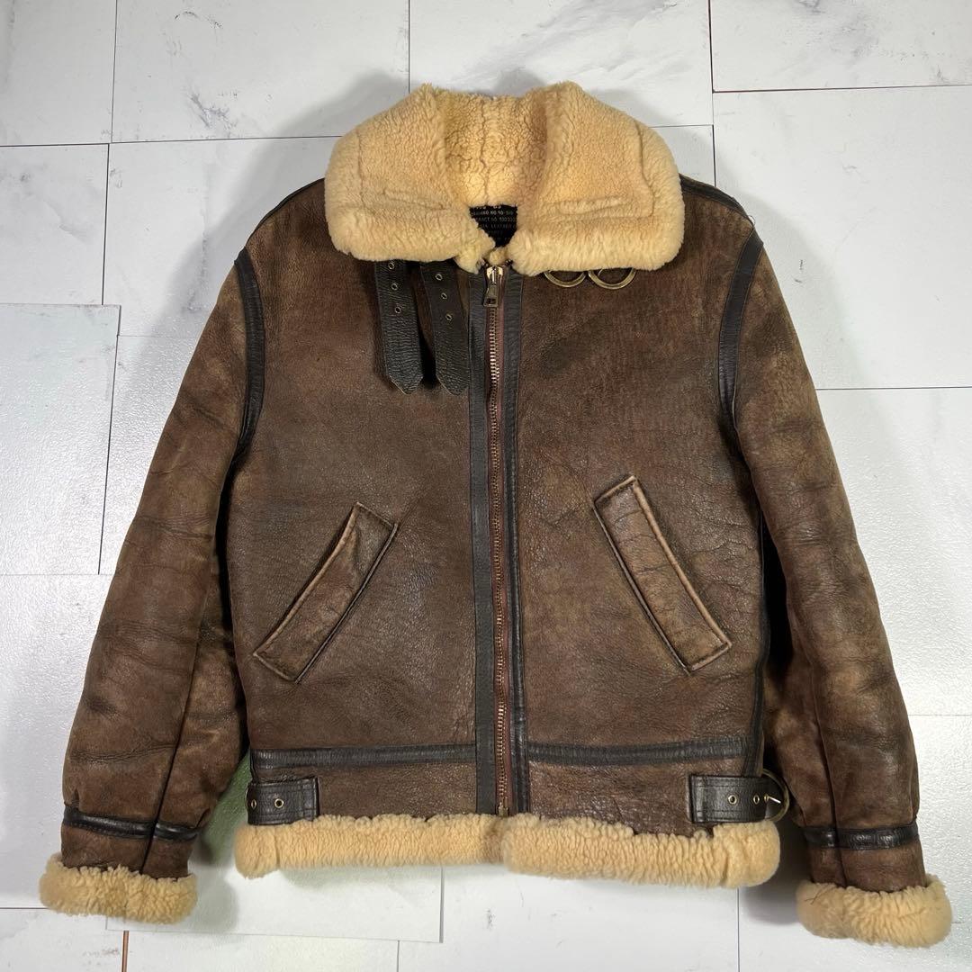 USA製 INSIGNIA LEATHER B-3 フライトジャケット 36