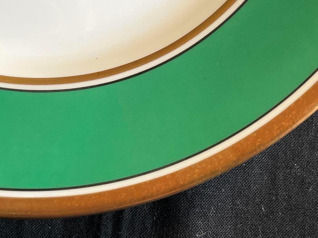 よみ様：リチャードジノリ　インペログリーン　プレート　20cm