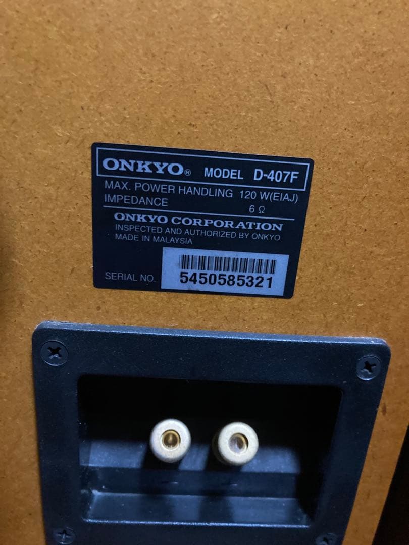 Onkyo オンキョー　D-407F 動作良好