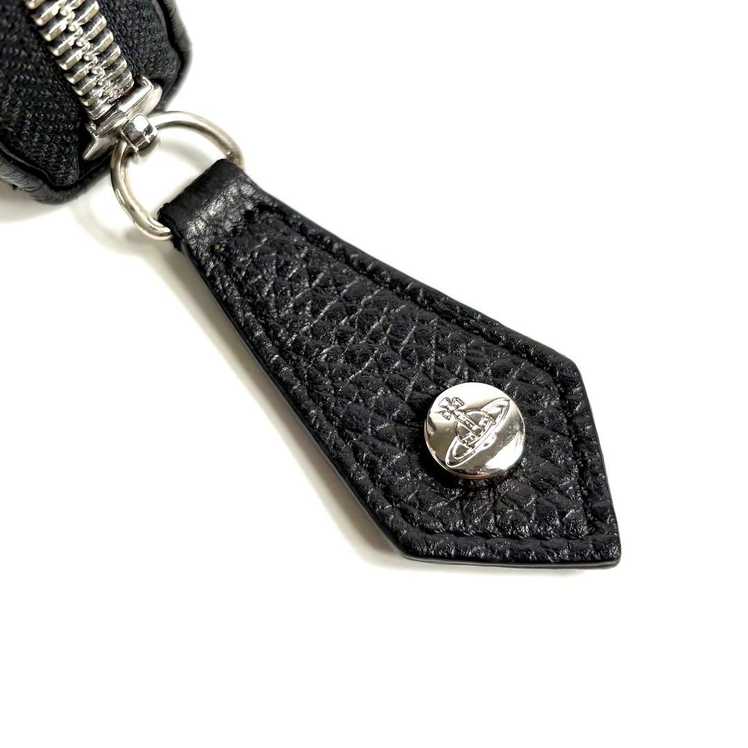 極美品✨ヴィヴィアンウエストウッド 長財布 ラウンドジップ 黒 大容量 レザー