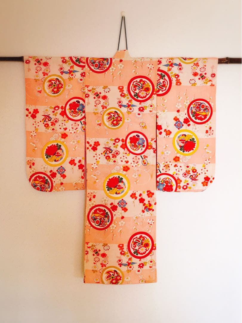 アンティーク　子供着物