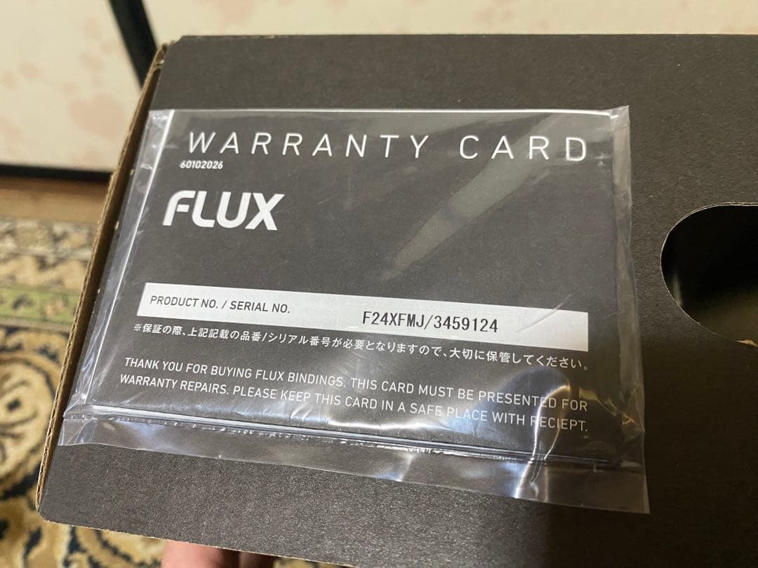 ビンディング FLUX XF John Jackson Mサイズ