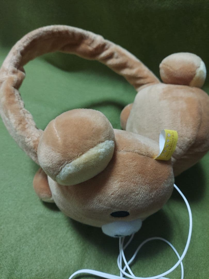 リラックマ ぬいぐるみ ヘッドホン 非売品 アミューズメント専用景品 動作OK