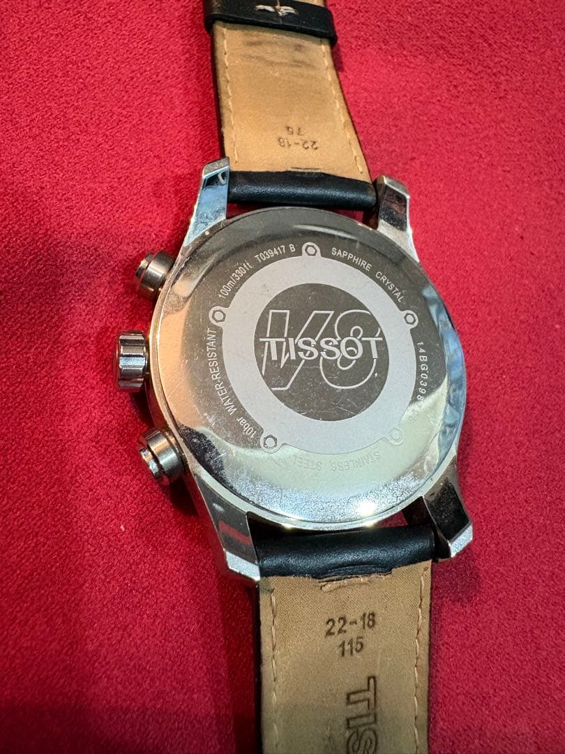 【動作品】TISSOT PRC200 T039.417 クロノグラフ メンズ