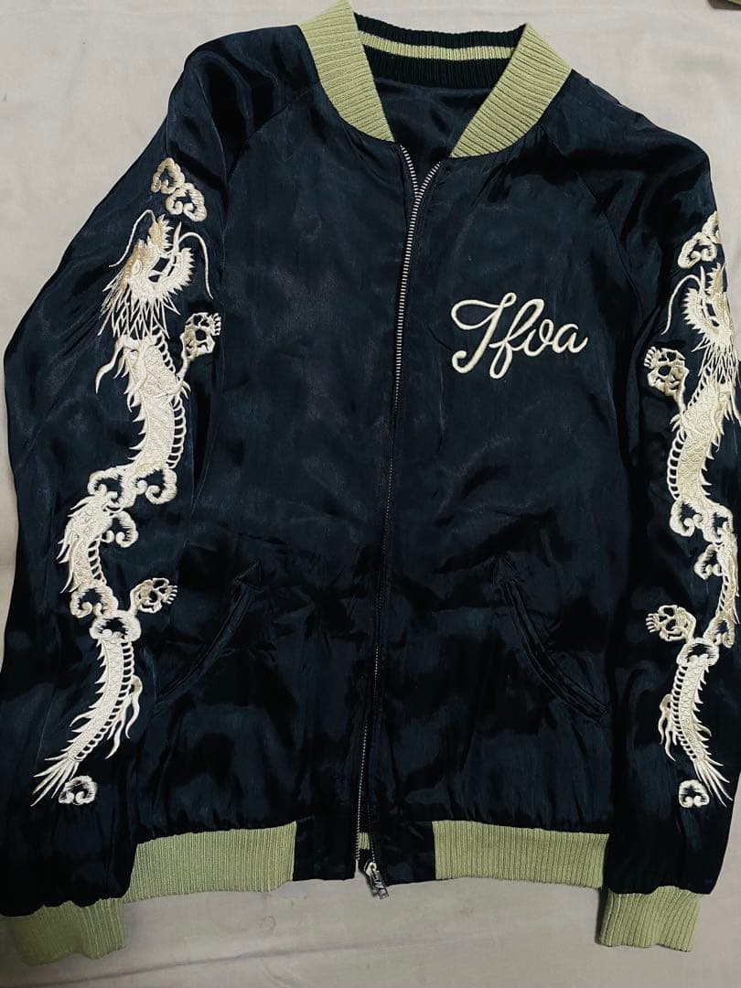 スカル CROWS WORST TFOA 日本スカジャン unisex レーヨン