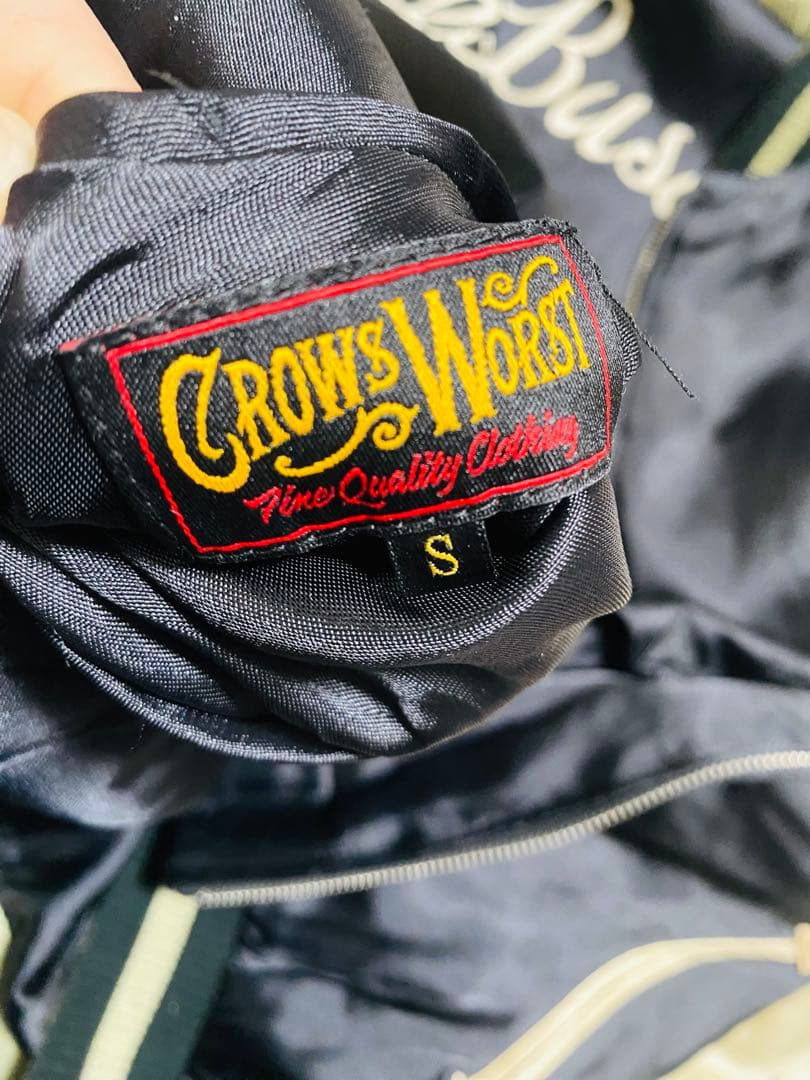 スカル CROWS WORST TFOA 日本スカジャン unisex レーヨン