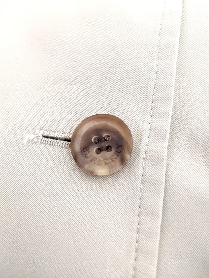 【美品】バーバリーロンドン ミドル丈 トレンチコート ベルト付 40 ベージュ