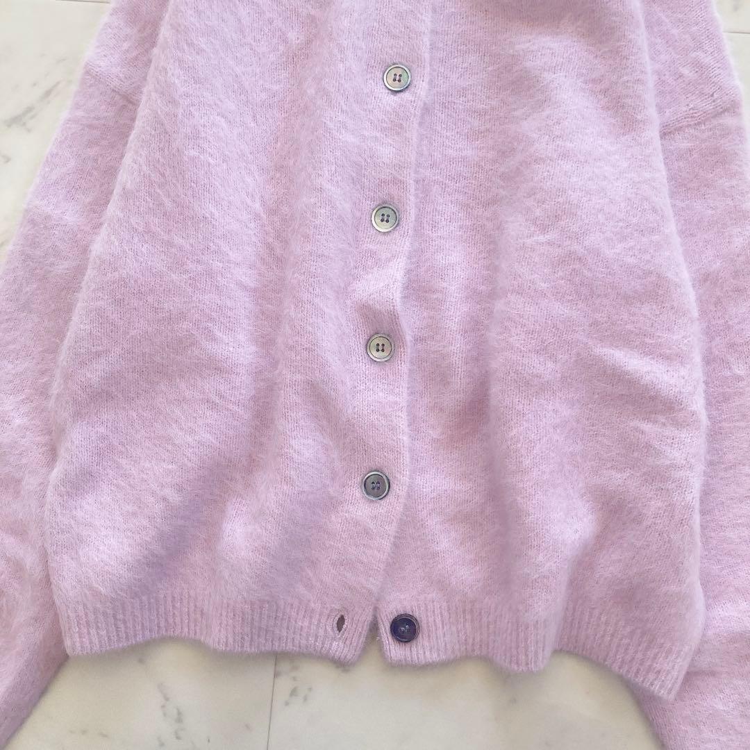 極美品　ラウンジドレス　FURカシミヤ2WAYニット　ふわふわ　カーディガン