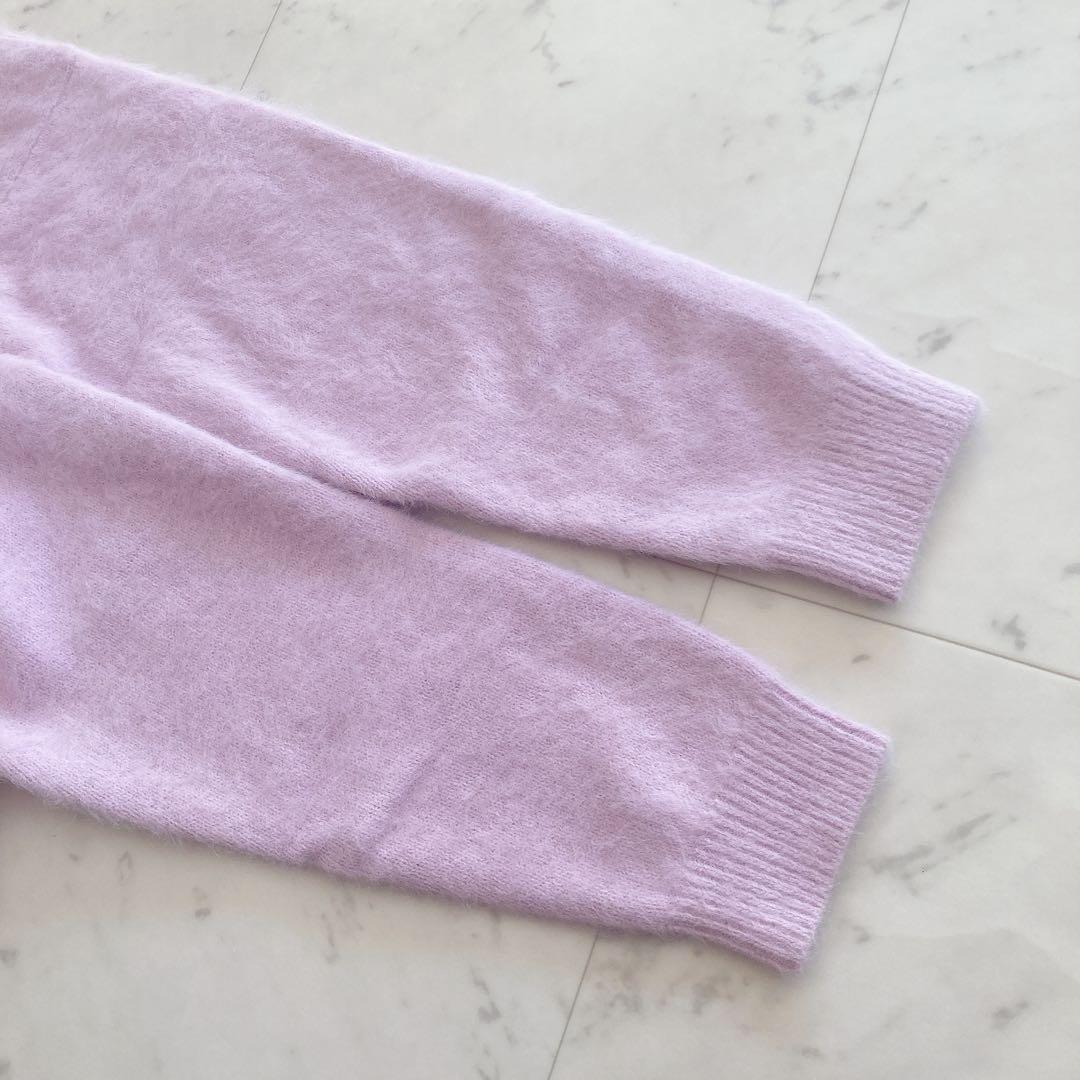 極美品　ラウンジドレス　FURカシミヤ2WAYニット　ふわふわ　カーディガン