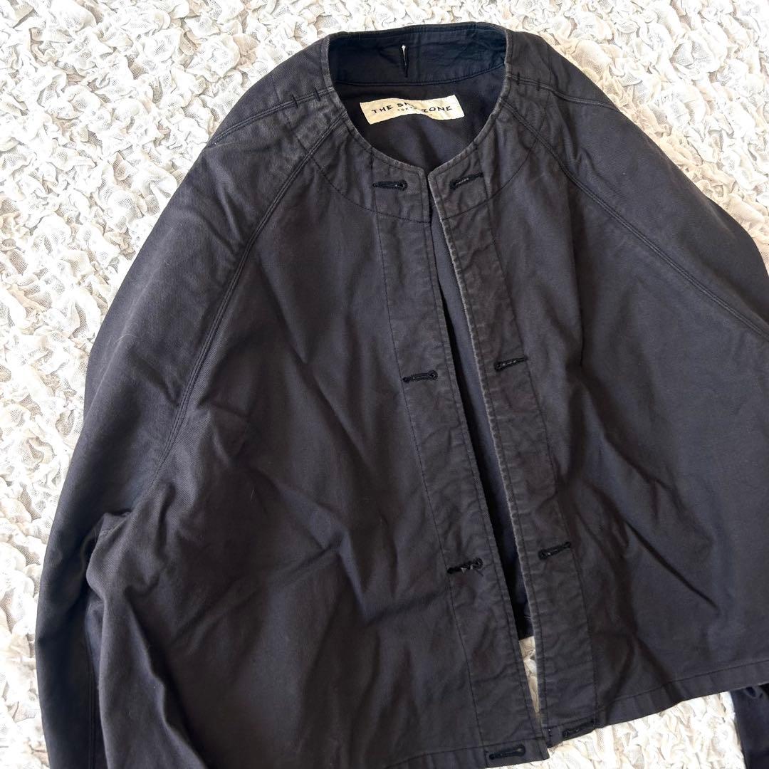 美品　シンゾーン モーターサイクルジャケット　ノーカラー　ヴィンテージ