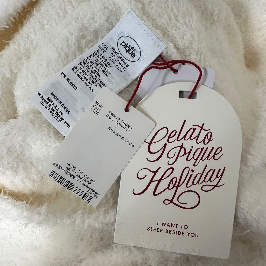 gelato pique ジェラートピケ　ホリデー　2024 フェザー　新品
