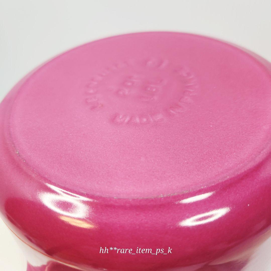 ルクルーゼ ココットロンド 18cm ブーケピンク ombre pink レア
