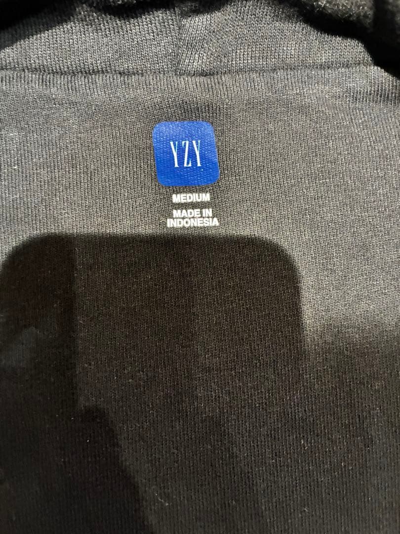 yzy gap ジップアップフーディ　M ブラック