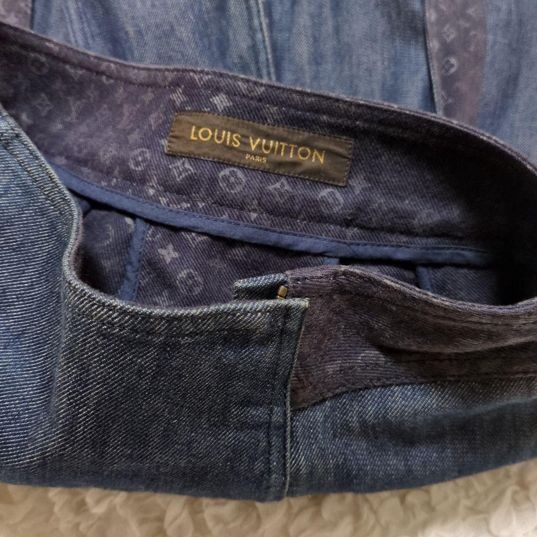 Louis Vuitton デニム フレアスカート