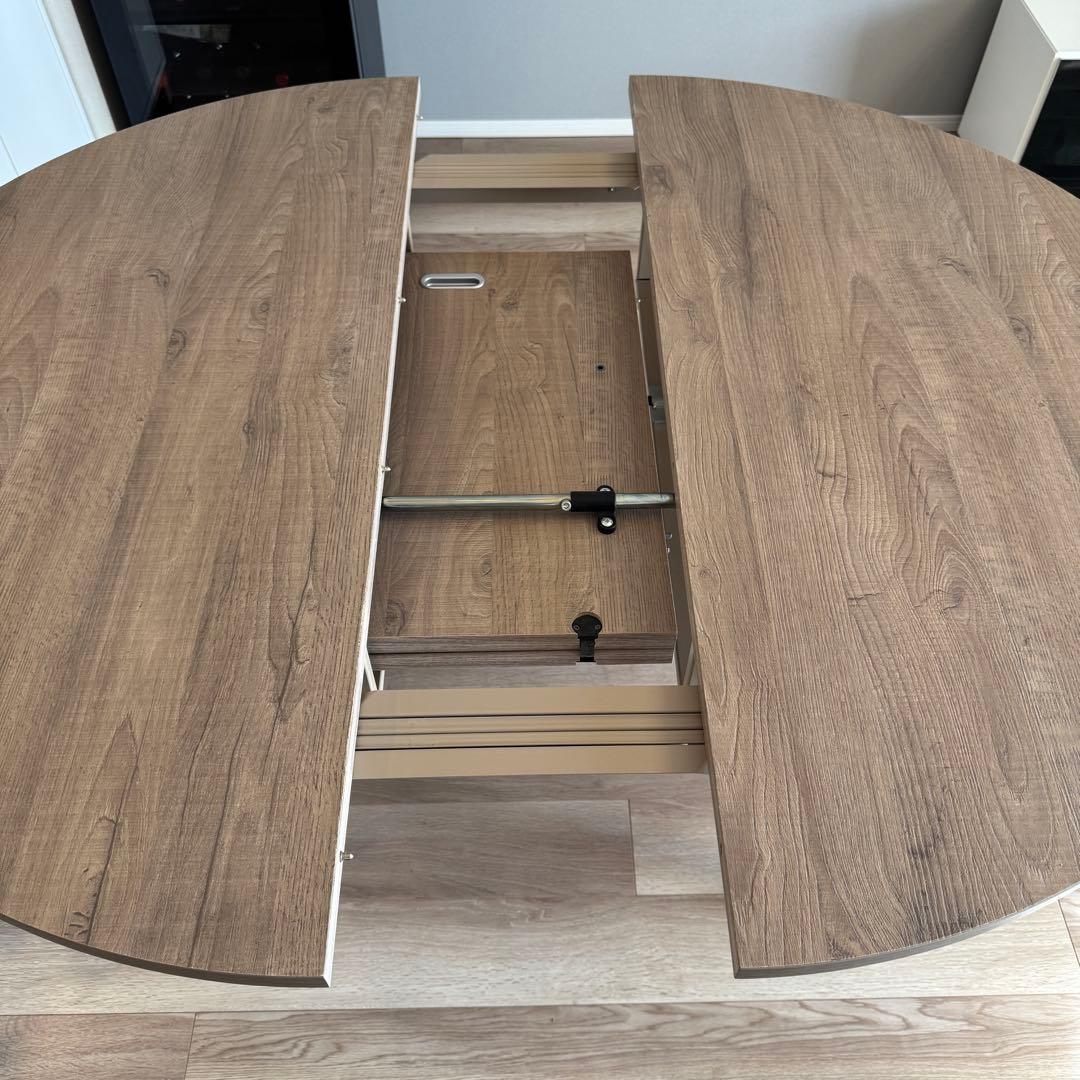 【希少】Calligaris Giove 伸縮式丸型テーブル