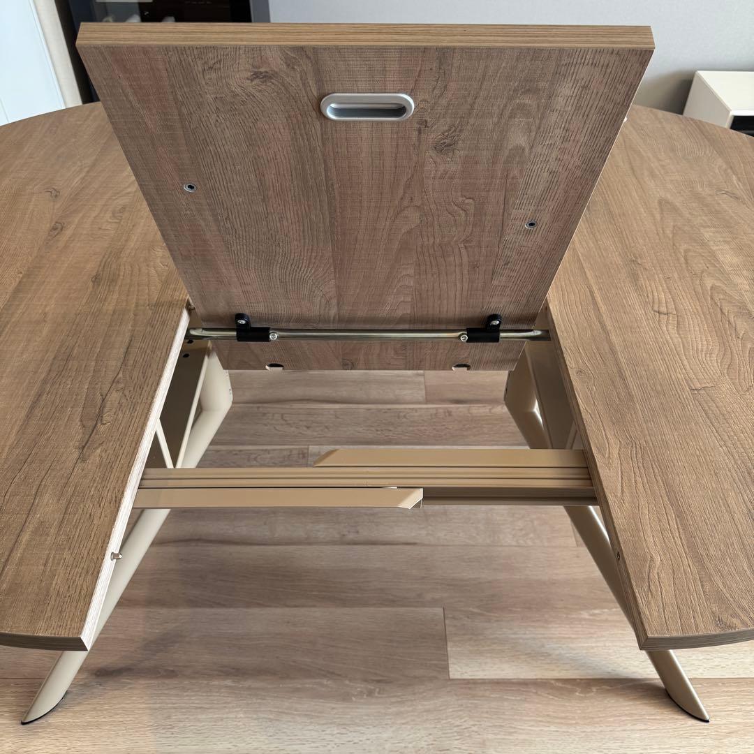 【希少】Calligaris Giove 伸縮式丸型テーブル