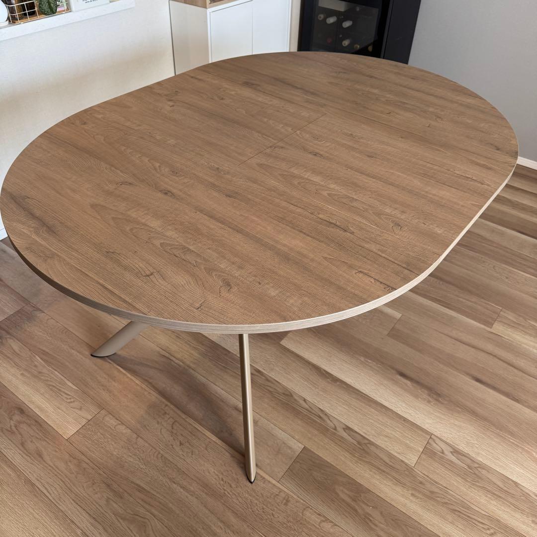 【希少】Calligaris Giove 伸縮式丸型テーブル