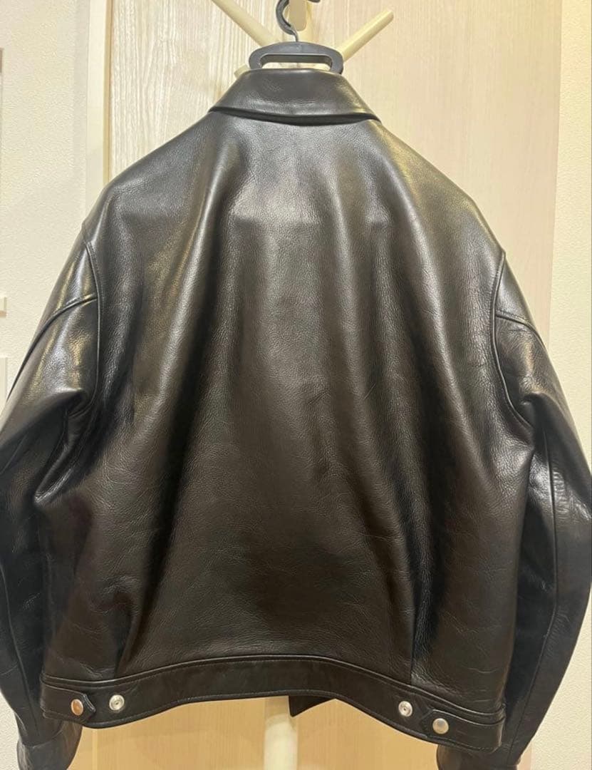 Time is on ZIAS LEATHER JACKET タイムイズオン