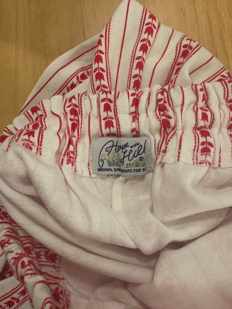 House on the hill parent pants チューリップ柄