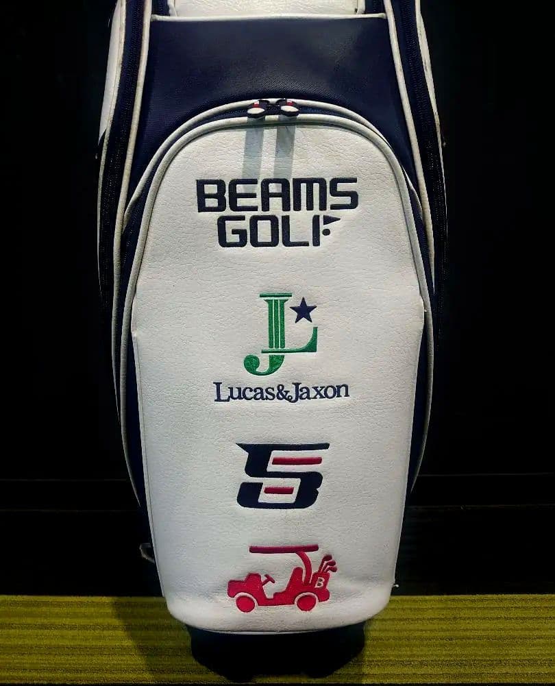 【美品】BEAMS GOLF ツアーモデルキャディバッグ
