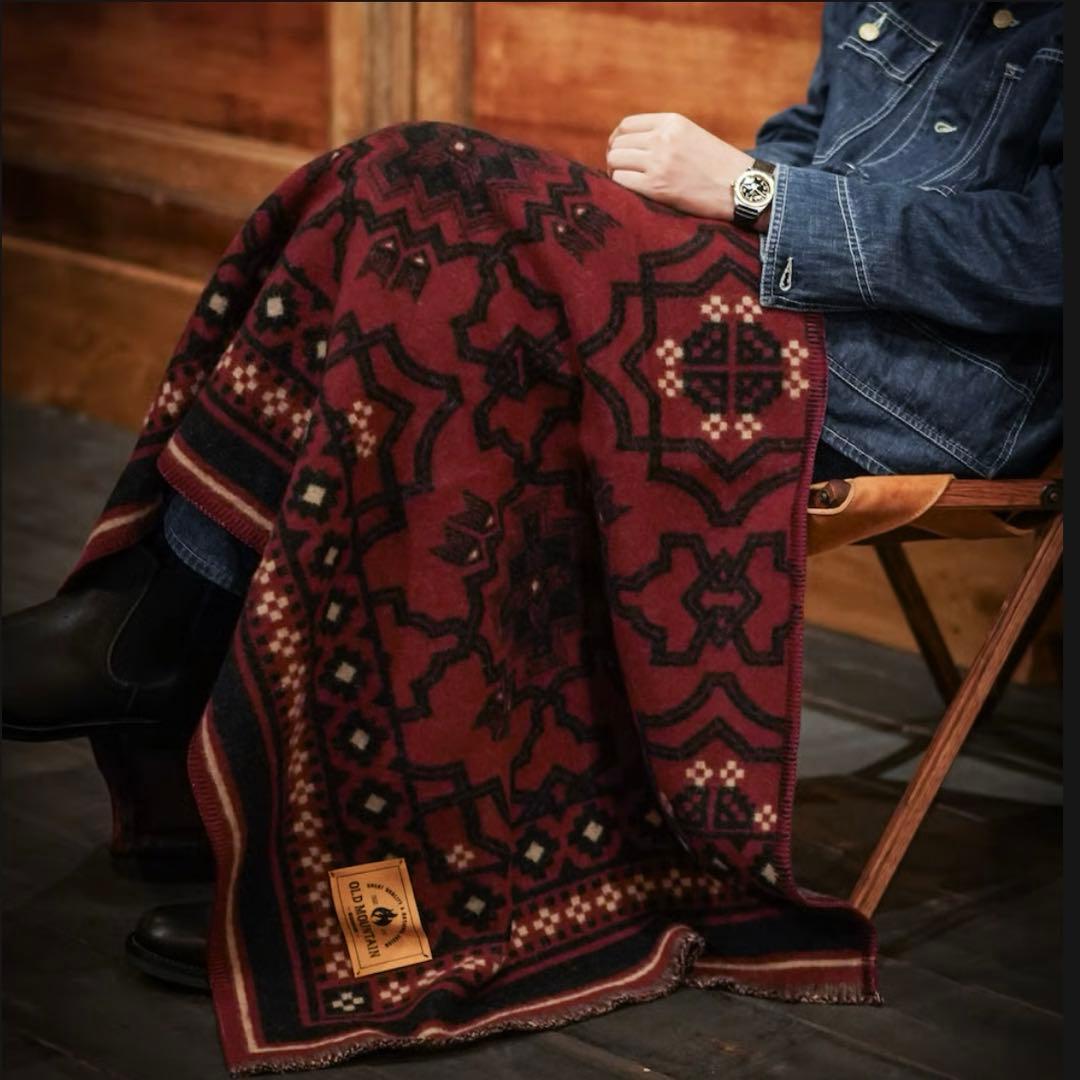 オールドマウンテン　膝掛け　カケモノ冬