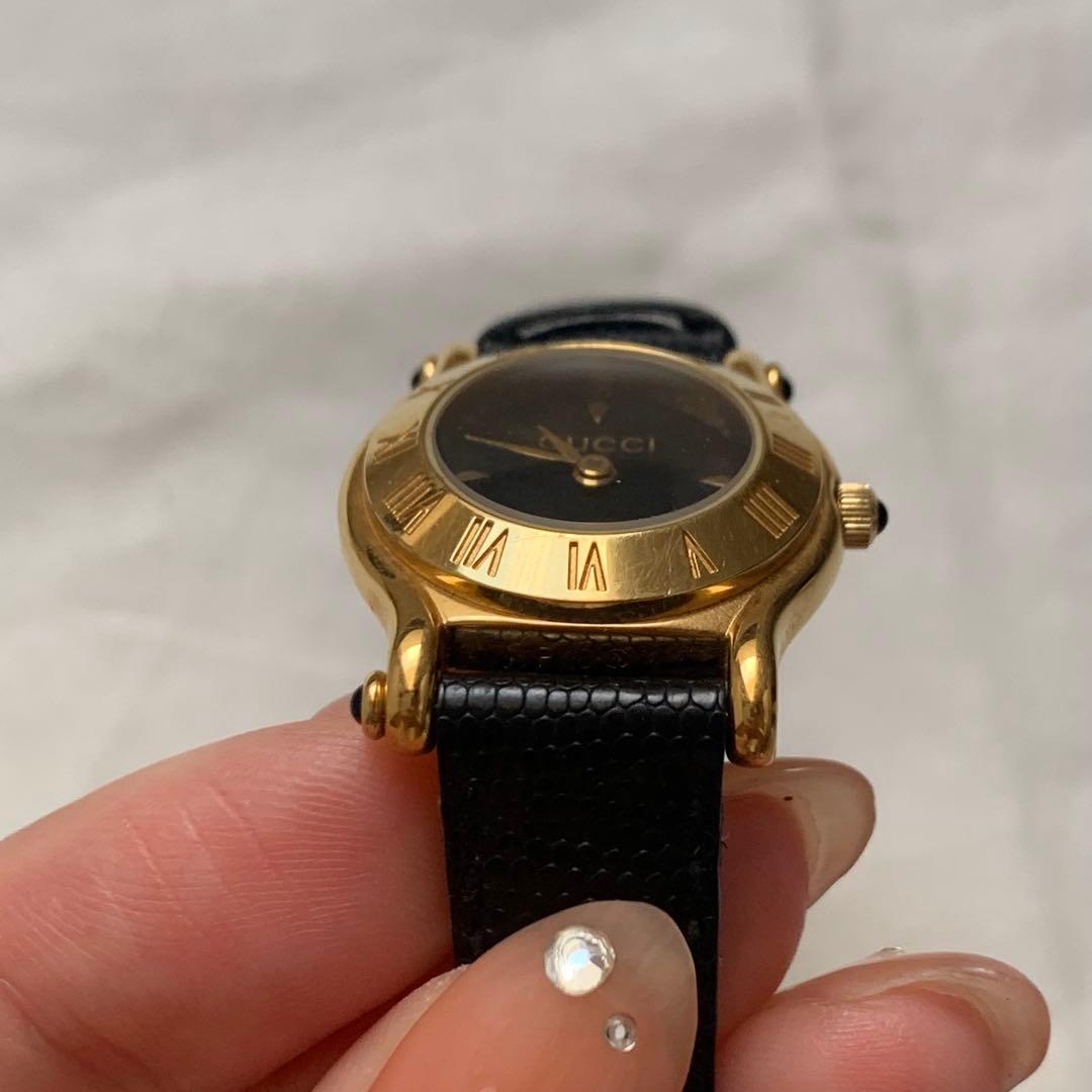 【稼働品】GUCCI■6500P レディースウォッチ　77