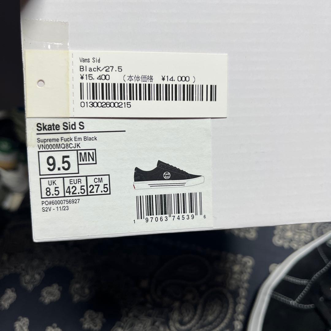 す*ん様 Supreme シュプリーム 18FW Vans Sid Pro