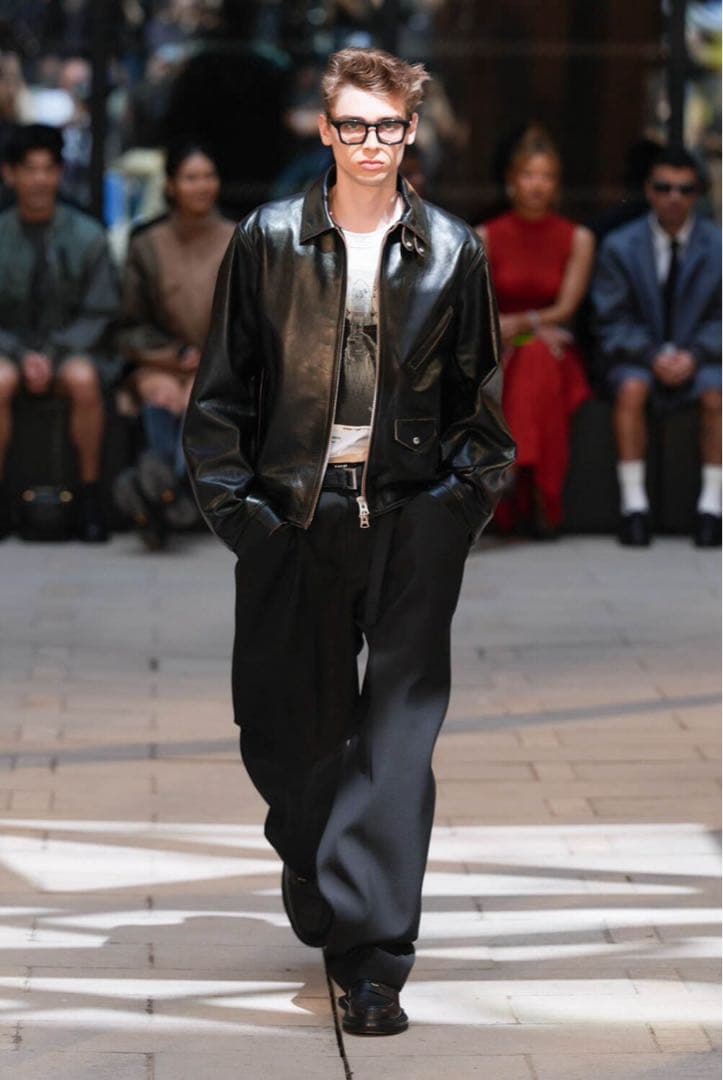 sacai 25SS サイズ1 レザージャケット　サカイ　ライダース