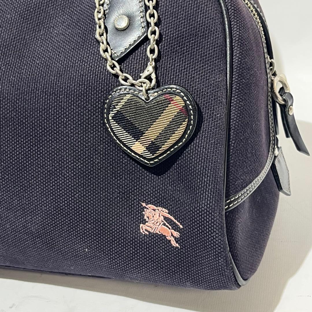 Burberry バーバリー ブルーレーベル ボストンバッグ ハンドバッグ