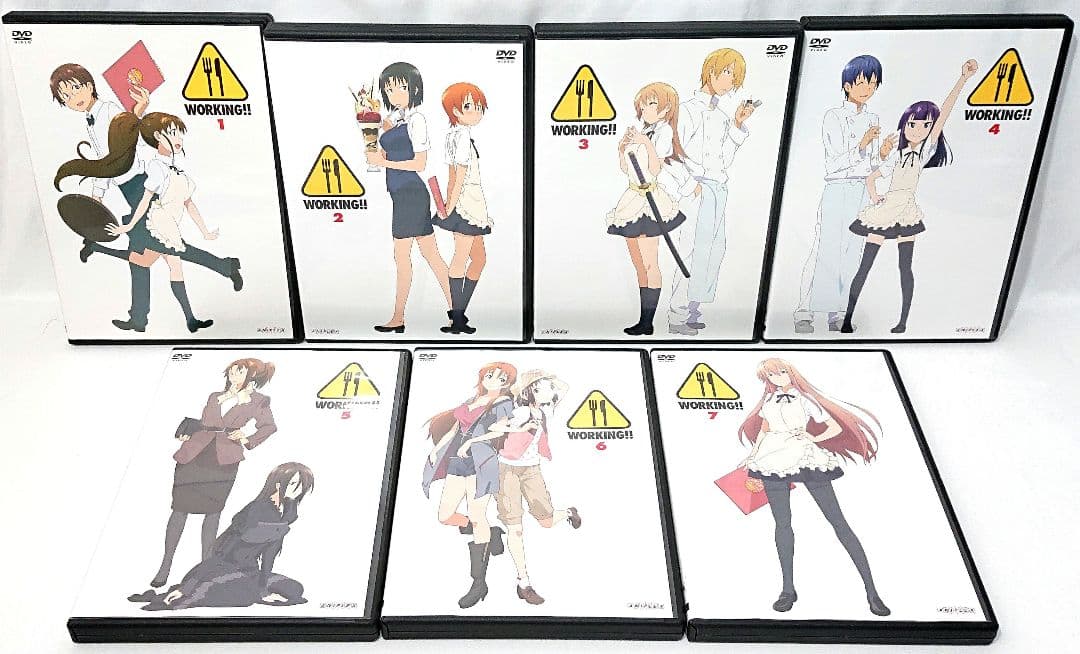 ケース無し//WORKING/ワーキング【1期～4期】DVD 全29巻セット
