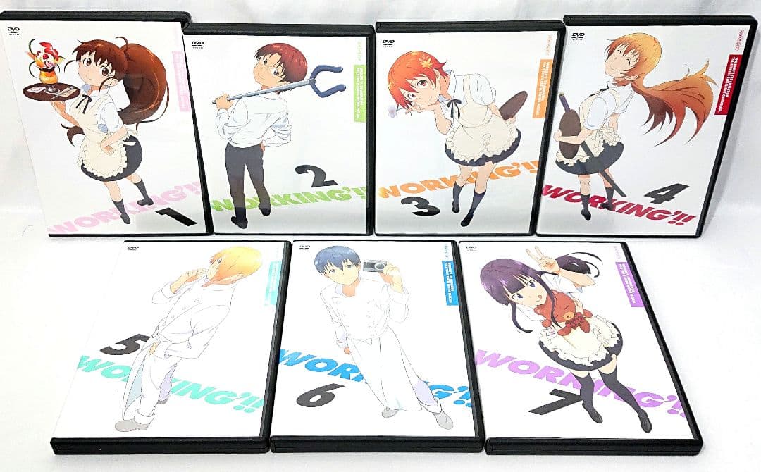 ケース無し//WORKING/ワーキング【1期～4期】DVD 全29巻セット