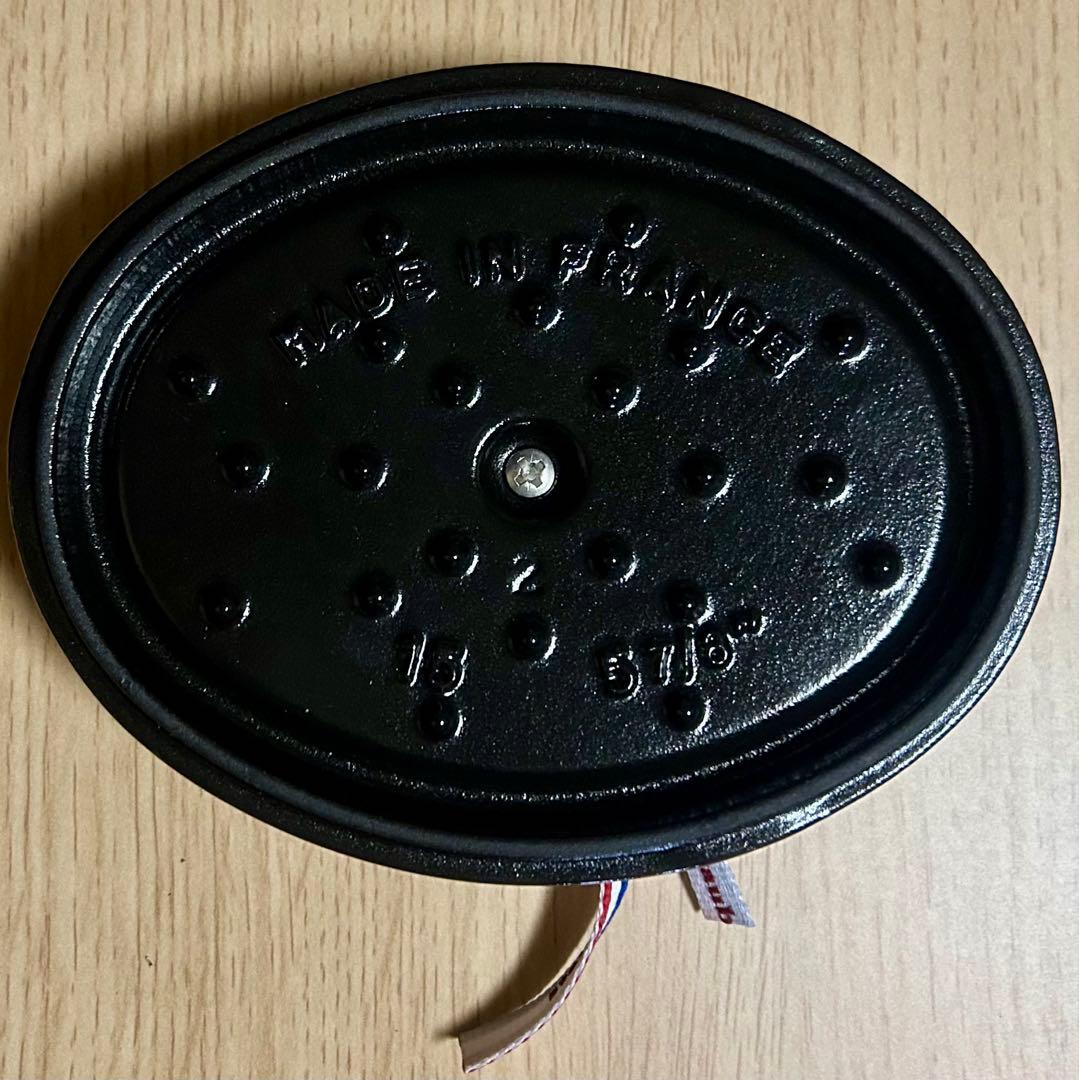 ストウブ　ピコ・ココット オーバル グレー　15cm