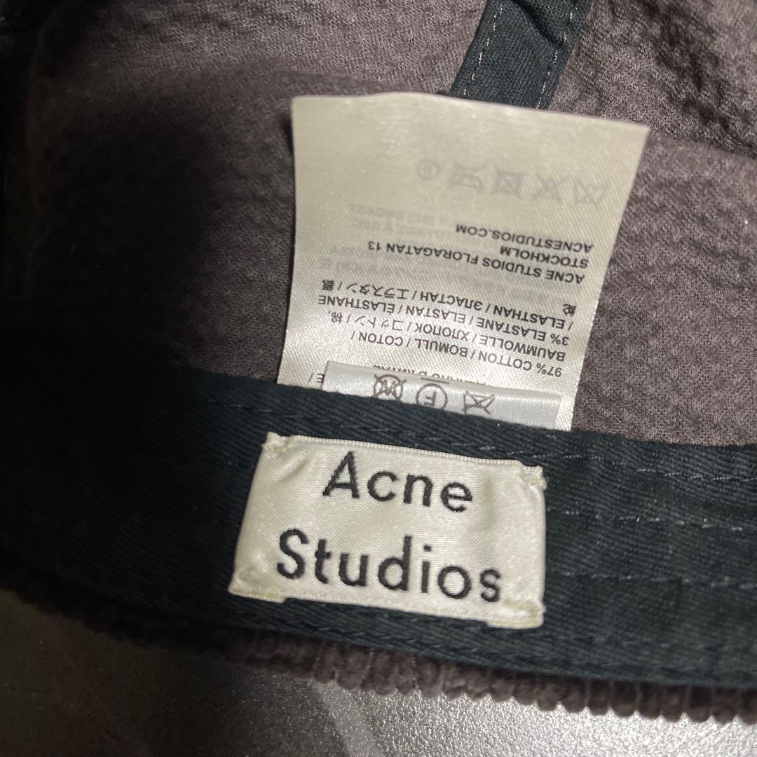 Acne Studios コーデュロイキャップ