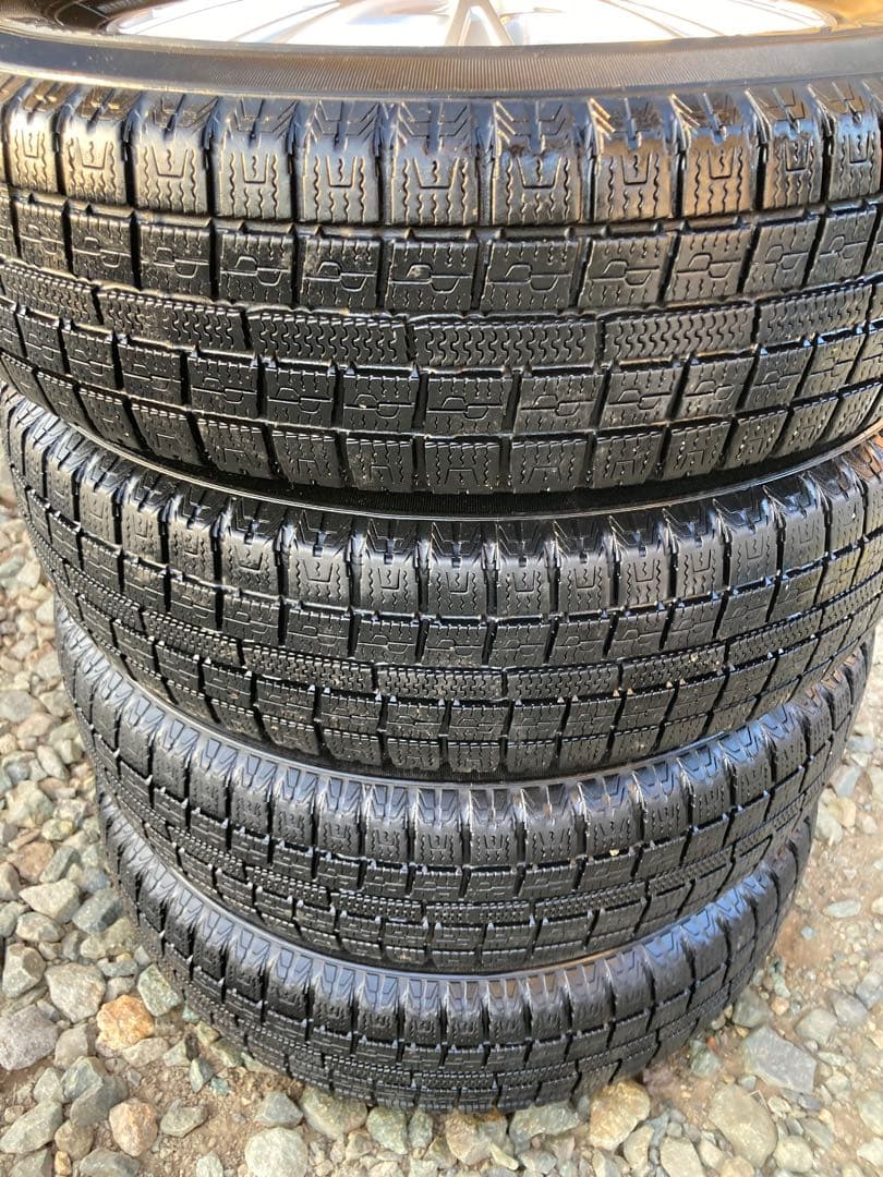 バリ溝 すぐ発送可能145/80R13スタッドレスアルミホイールセット