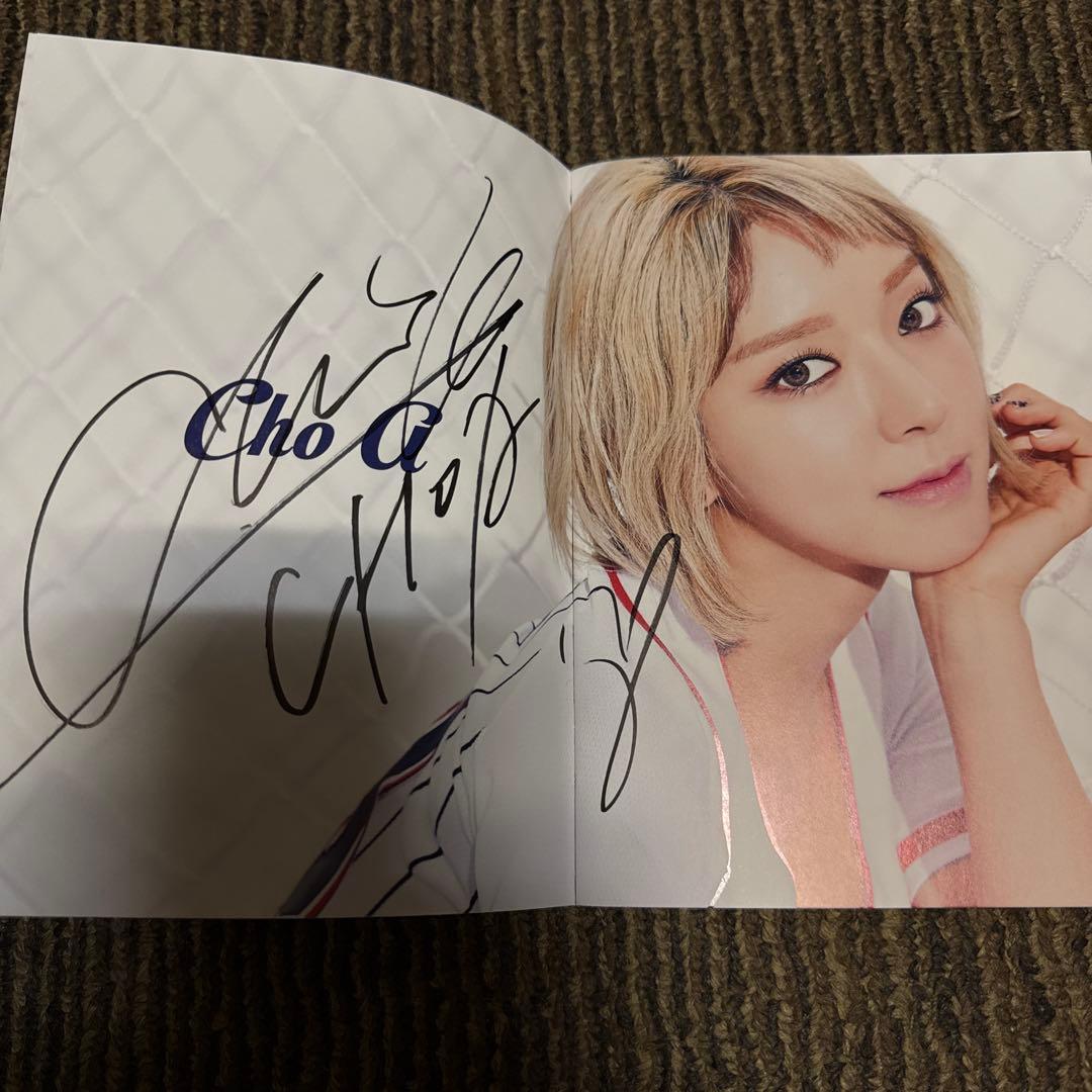 AOA全メンバー直筆サイン&CDおまけ付き
