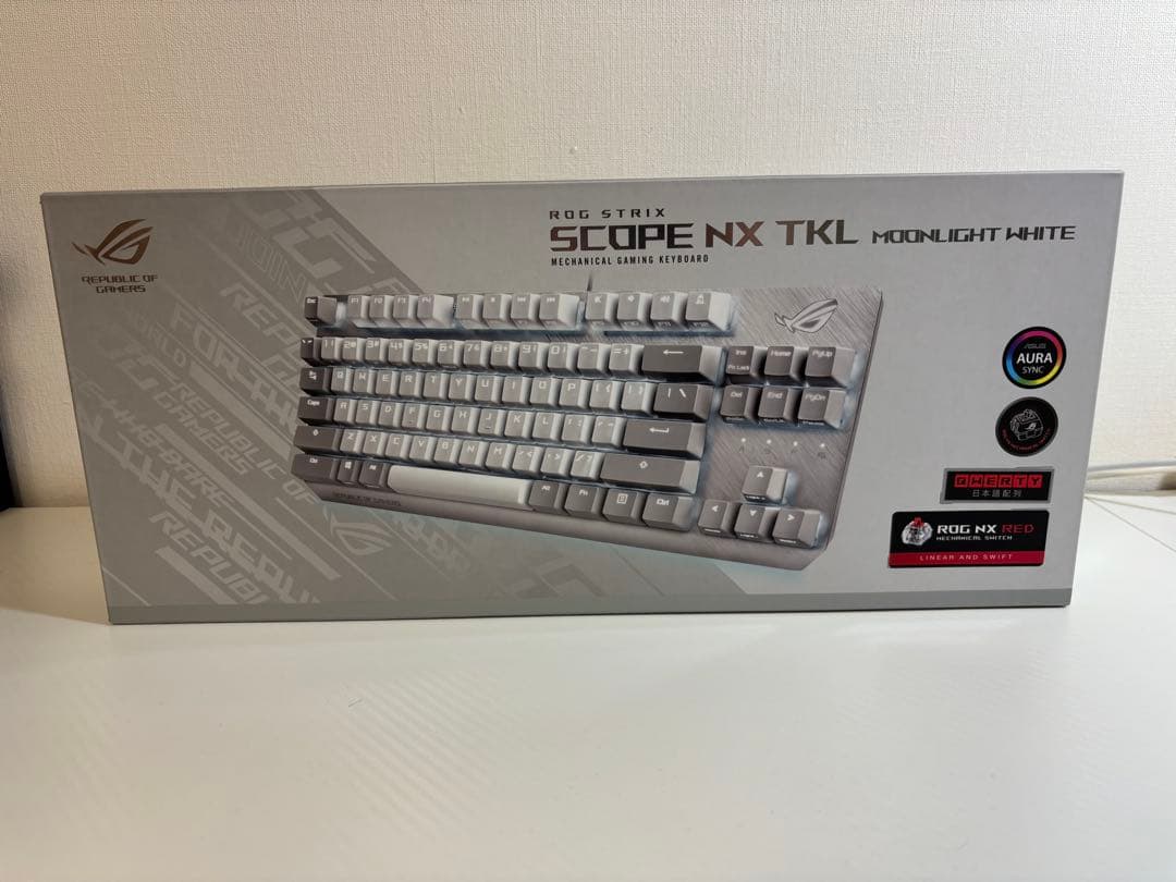ROG STRIX SCOPE NX TKL ムーンライトホワイト