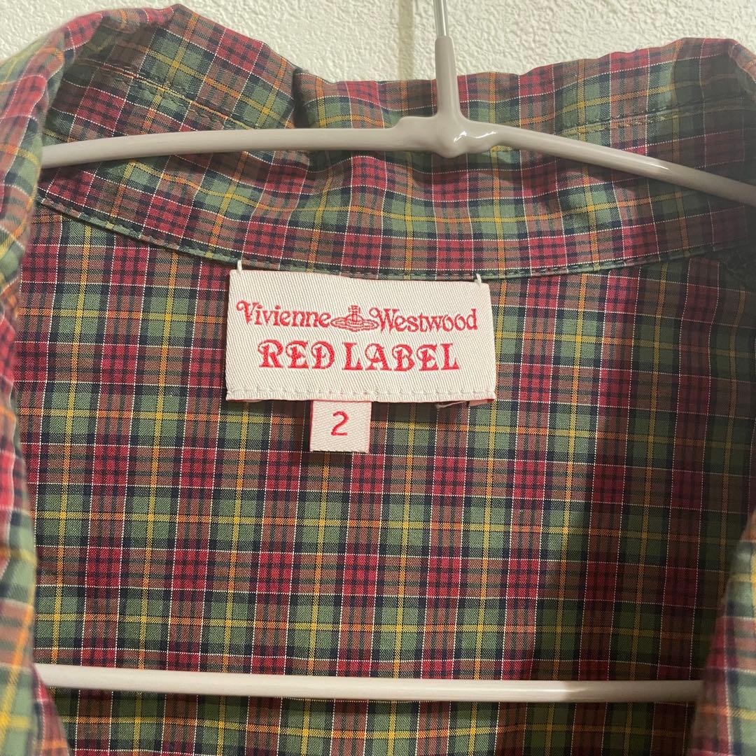 Vivienne Westwood RED LABEL フリルシャツワンピース
