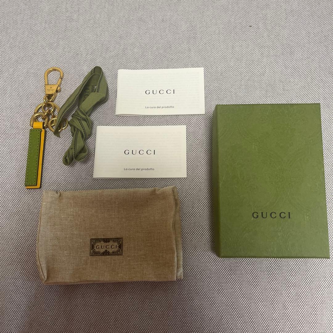 GUCCI グッチ GGレザー キーリング キーホルダー