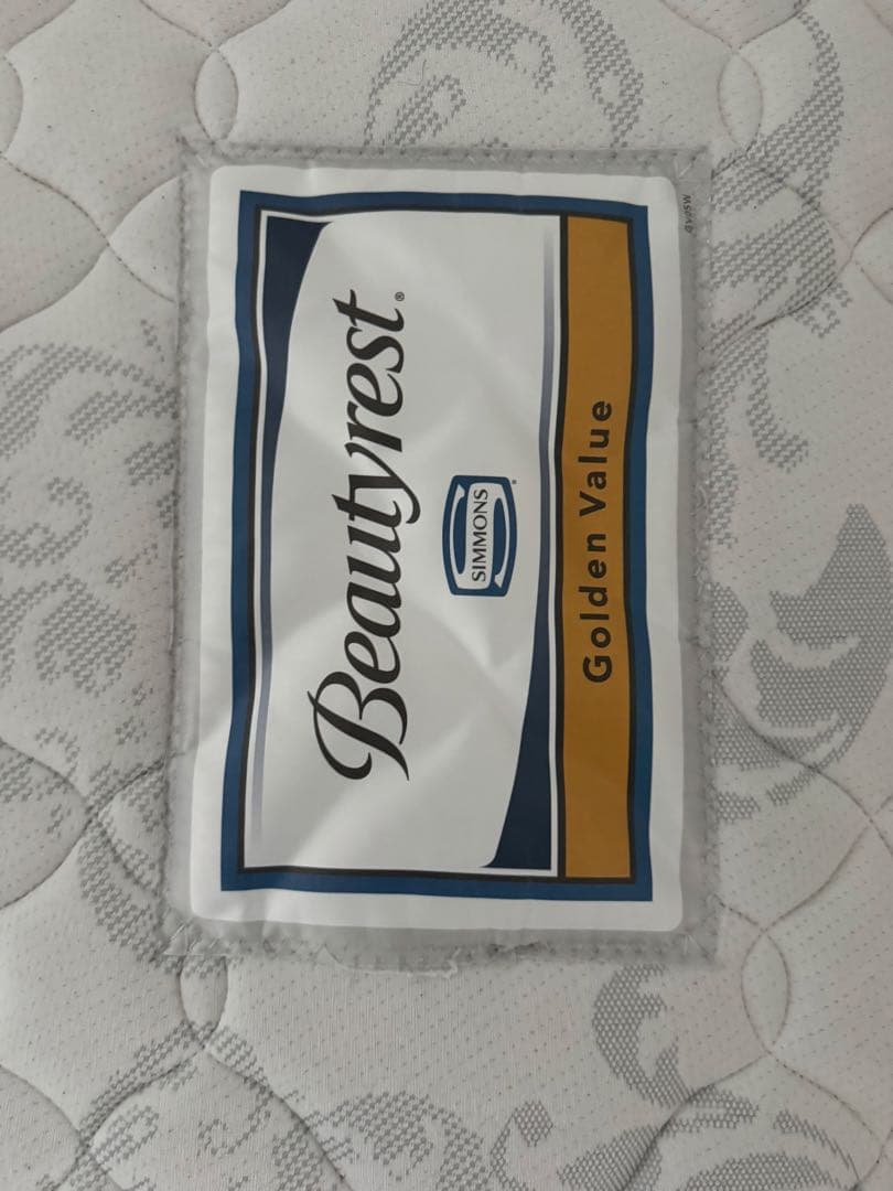 【セット】SIMMONS セミダブルマットレス＋ベッドフレーム