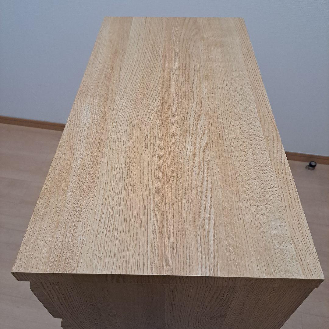 ニトリ 5段ローチェスト　ライトブラウン