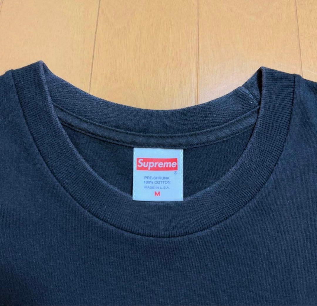 Supreme Box Logo L/S Tee ブラック 20aw