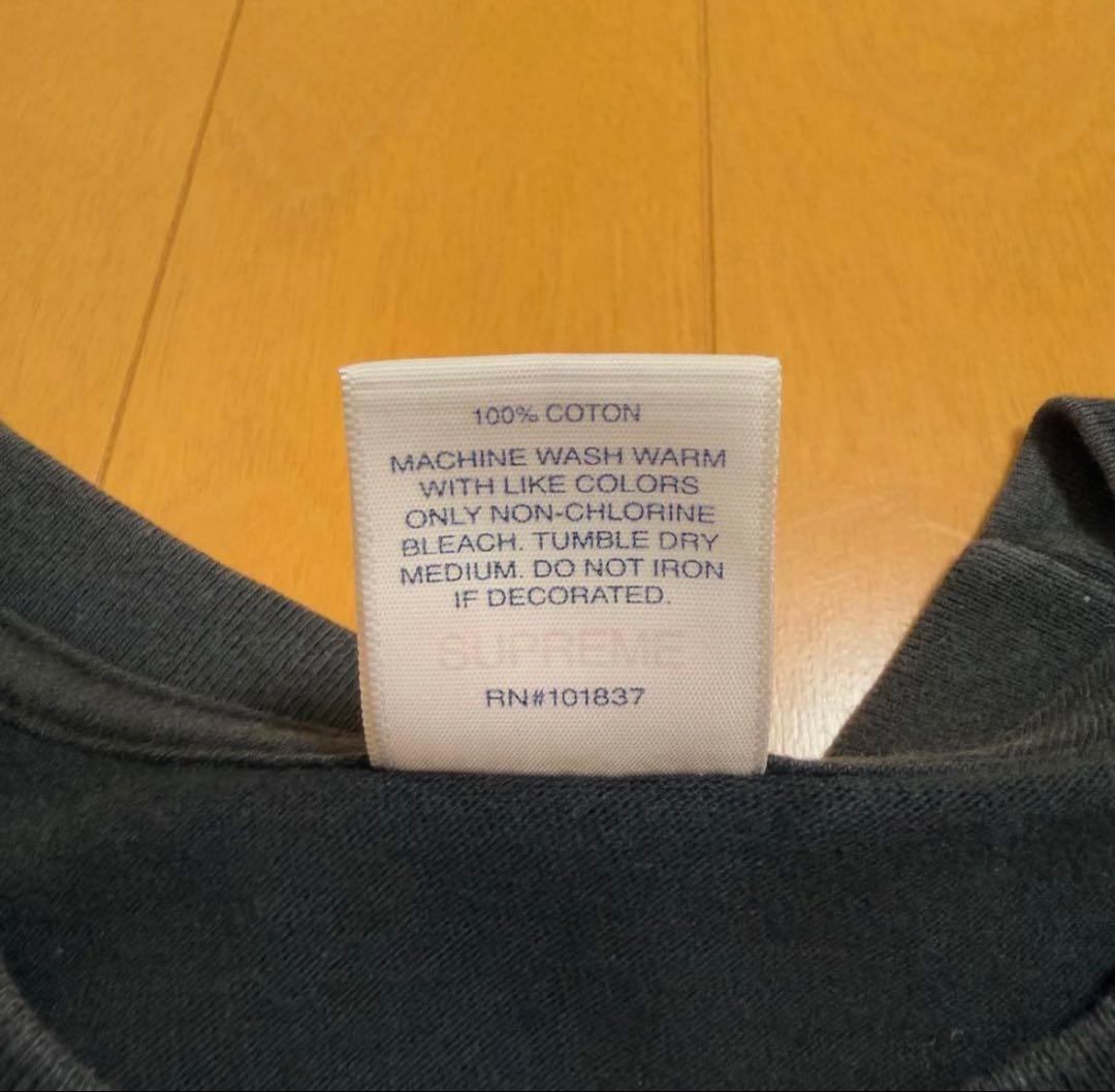 Supreme Box Logo L/S Tee ブラック 20aw