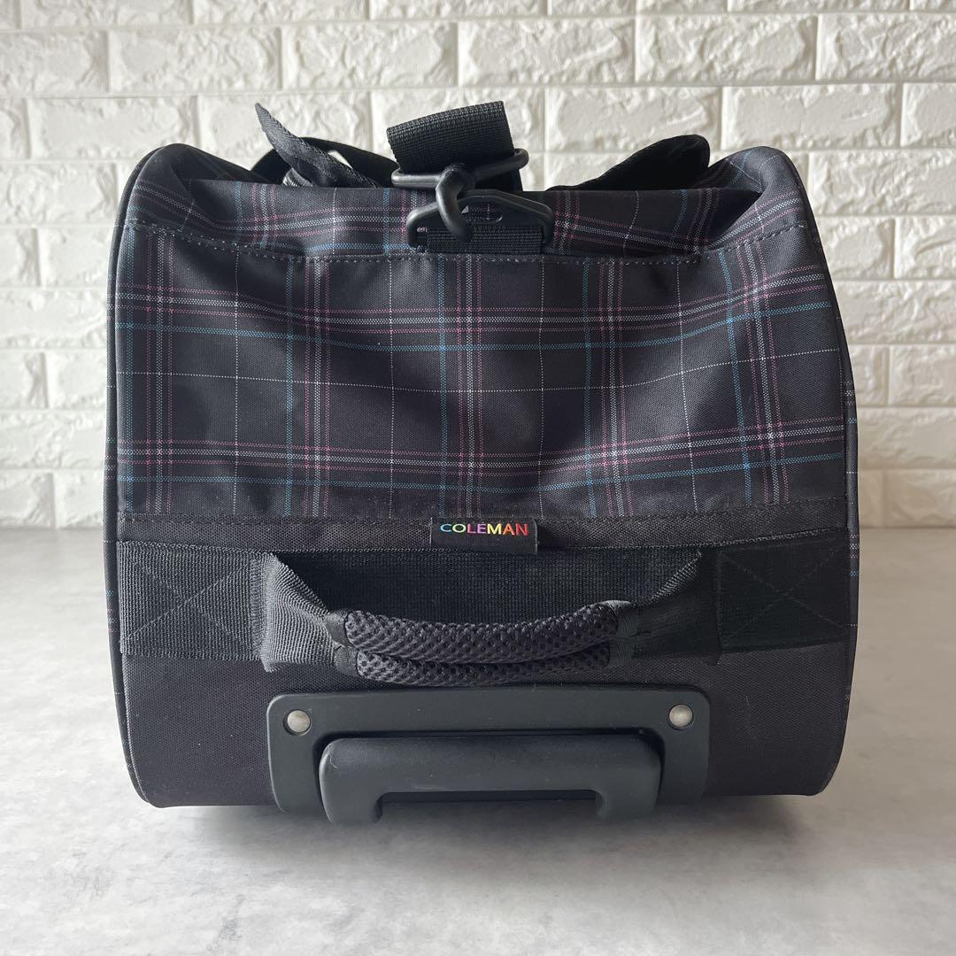 Coleman 70L ボストンキャリー キャスター付 南京錠 ショルダー付