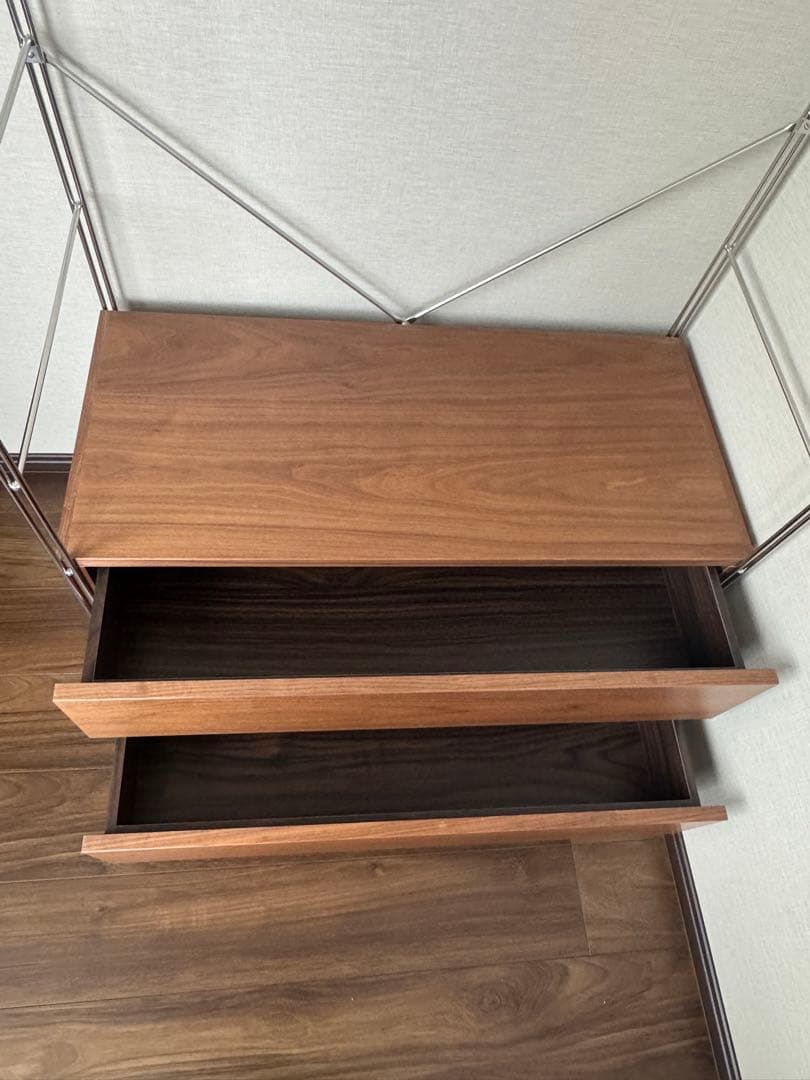 ✨美品✨ 無印良品　ステンレスユニットシェルフ　組立済みセット