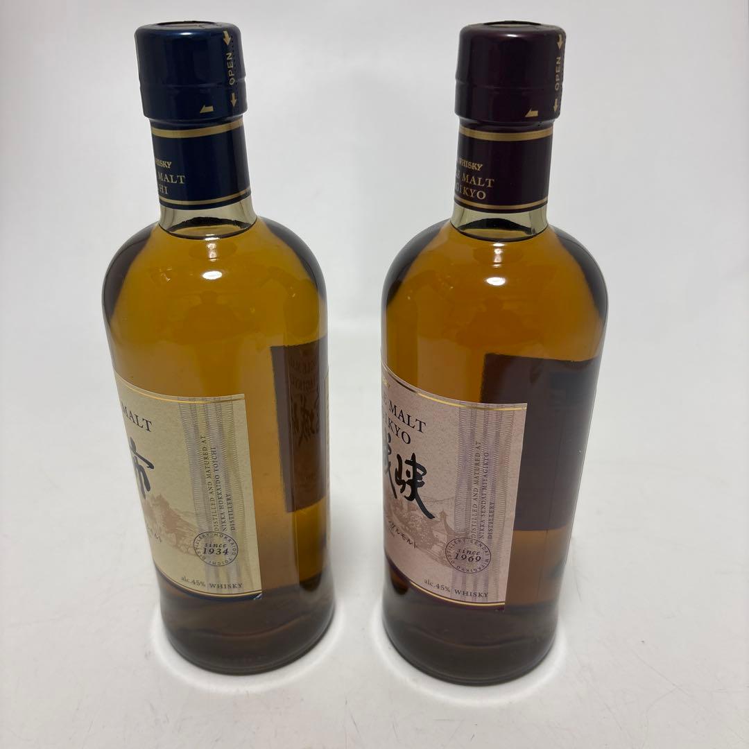 ダ*ー様 余市 宮城峡 2本セット ニッカ シングルモルト NIKKA ウイスキ