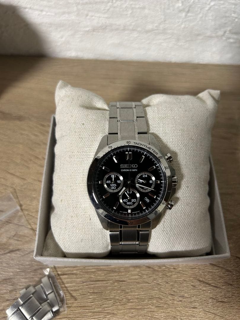 美品☆ SEIKO クロノグラフ　SBTR メンズ　腕時計　セイコーセレクション