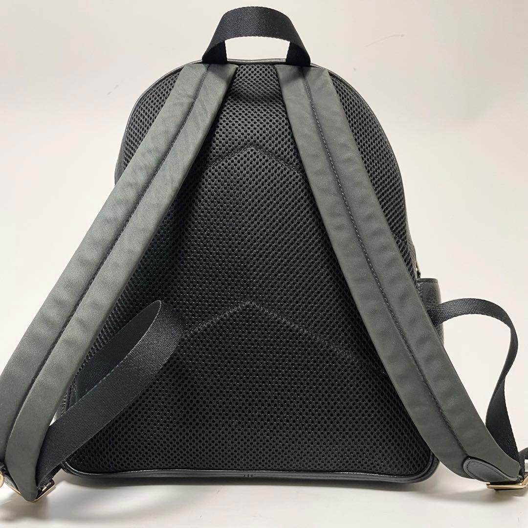 極美品✨️COACH リュック 2層式 A4 PC ペプルドレザー 黒 y2k