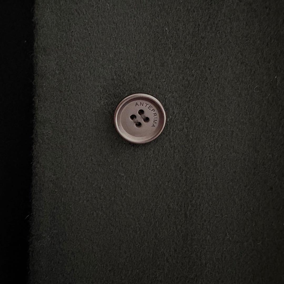アンテプリマ　ピュア　カシミヤ　コート　ブラック
