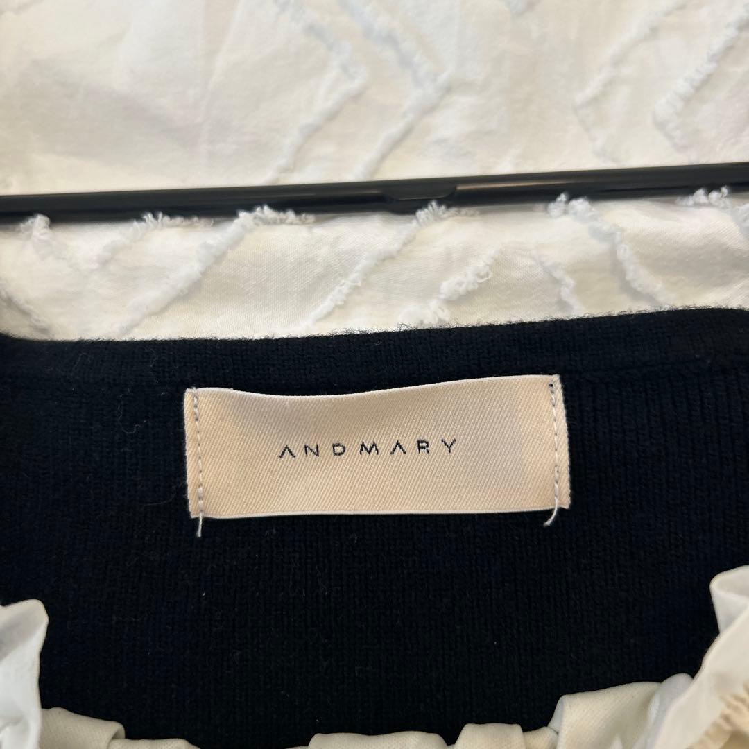 トップス andmary Mew frill tops